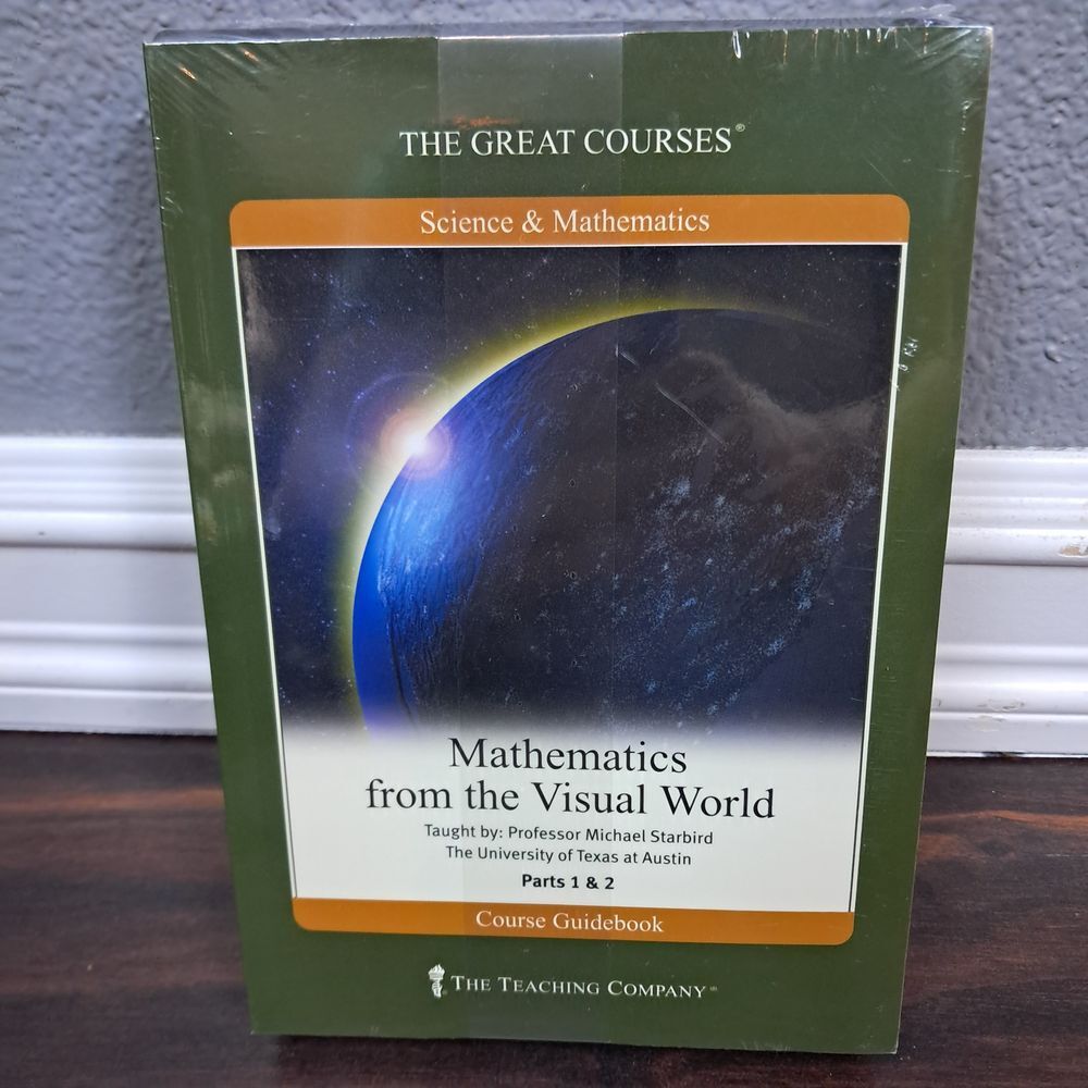 Mathematics from the Visual World Parts 1‎ & 2 DVD Set Guidebook College-level